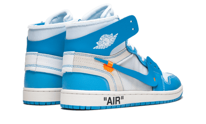 JORDAN 1 HIGH OFF WHITE UNIVERSITY BLUE
