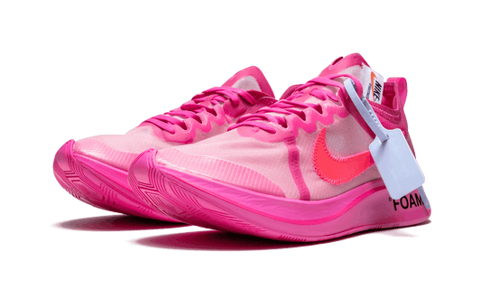 NIKE X OW ZOOMFLY PINK