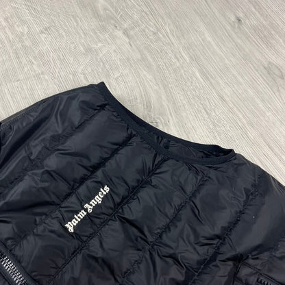 Palm Angels Down Gilet - Black