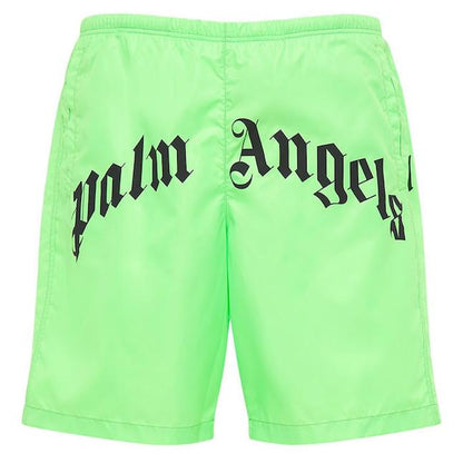 Palm Angels Neon Logo Swimshorts