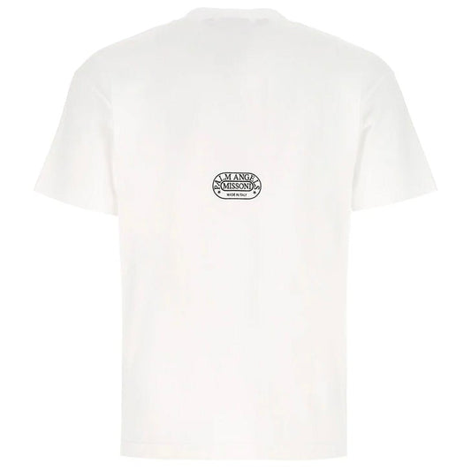 Palm Angels x Missoni White Logo T-Shirt