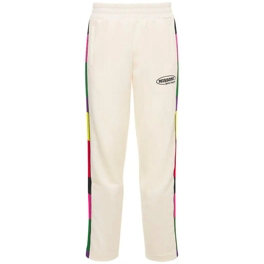 Palm Angels x Missoni White Track Pants