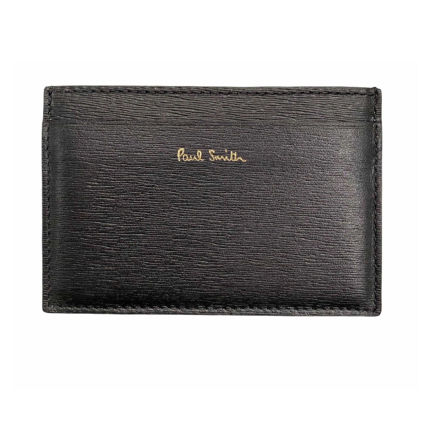 Paul Smith Black Grey Leather Cardholder