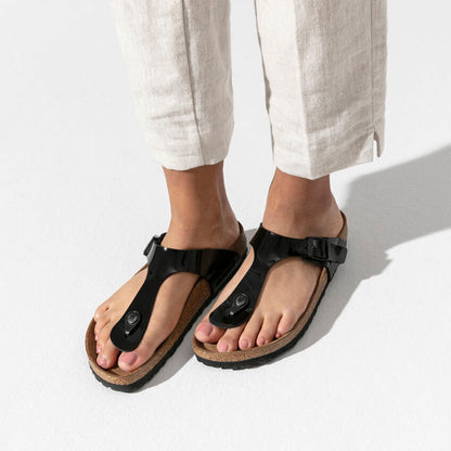 BIRKENSTOCK - GIZEH 43661 BF - BLACK PATENT