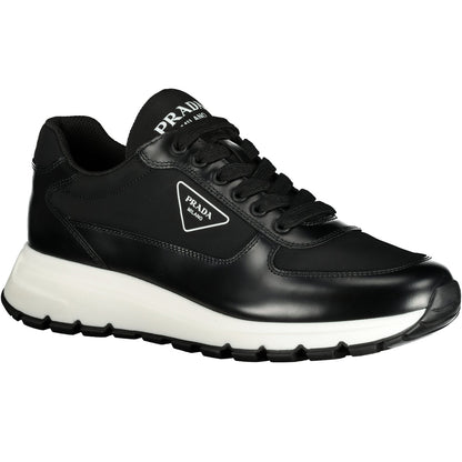 Prada Triangle Logo Nylon Runner Trainers