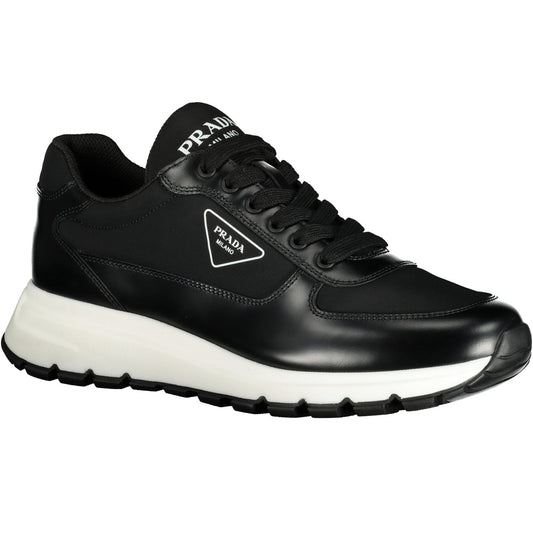Prada Triangle Logo Nylon Runner Trainers