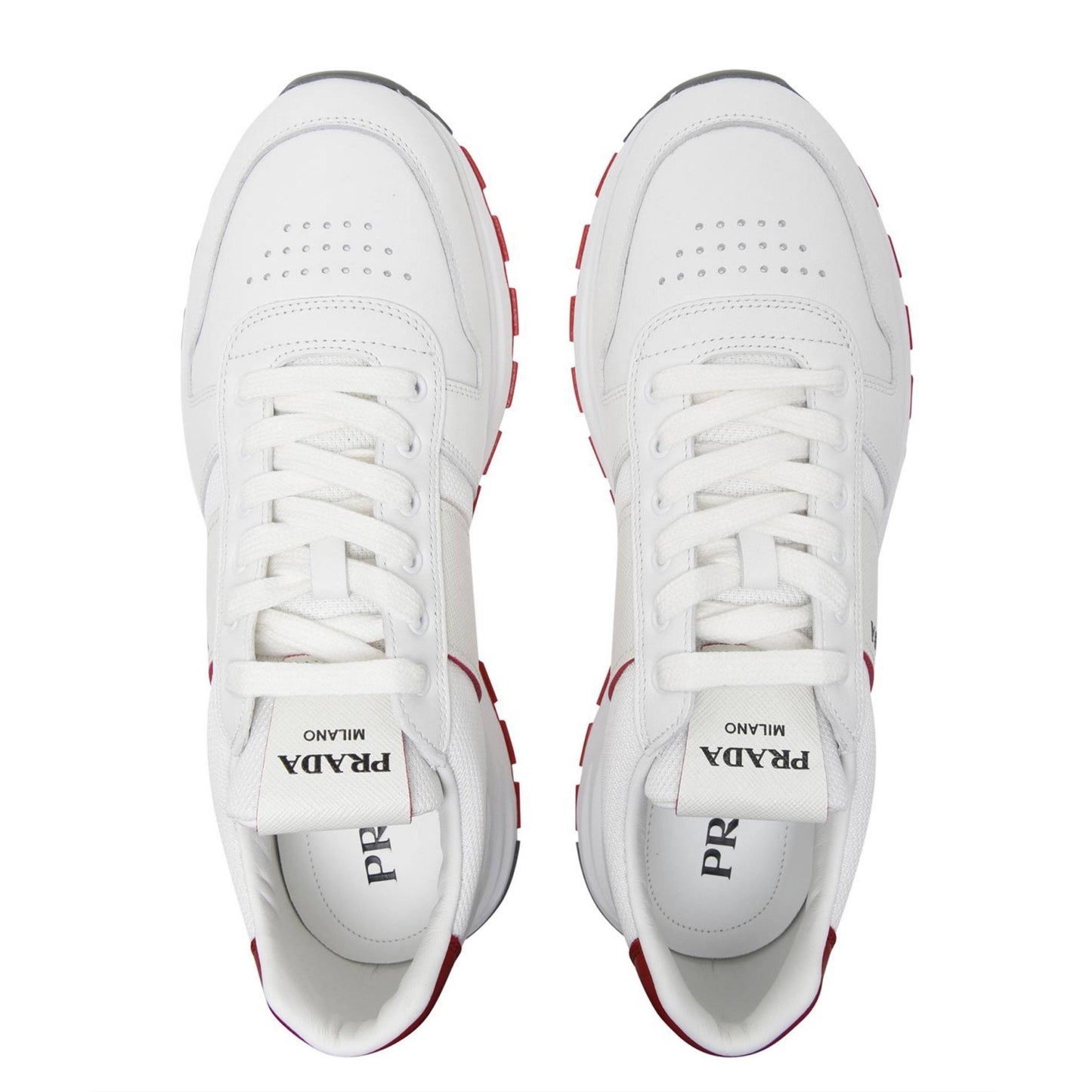 Prada White Prax 01 Runners