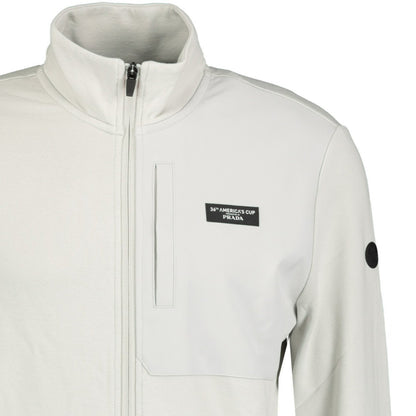 Prada x North Sails Grey Full Zip Sweatshirt