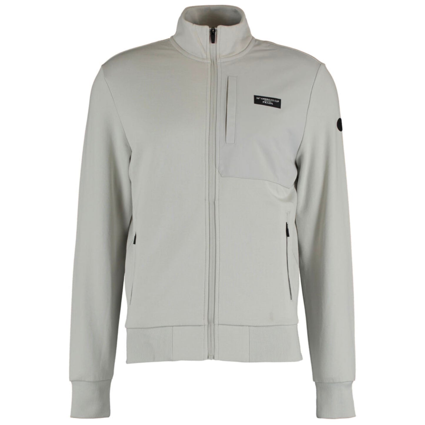 Prada x North Sails Grey Full Zip Sweatshirt
