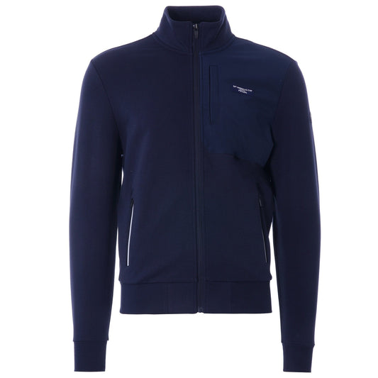 Prada x North Sails Navy Full Zip Sweatshirt