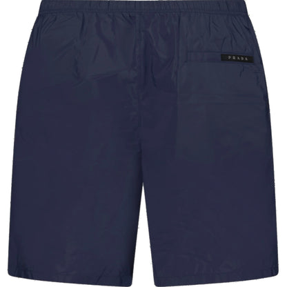 Prada Deep Blue Nylon Swimshorts