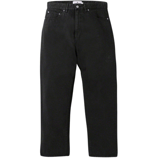 Stone Island x Supreme Black Jeans