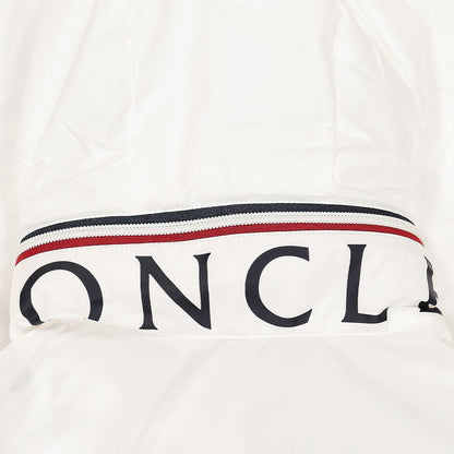 Kids Moncler Aidrian White Logo Jacket