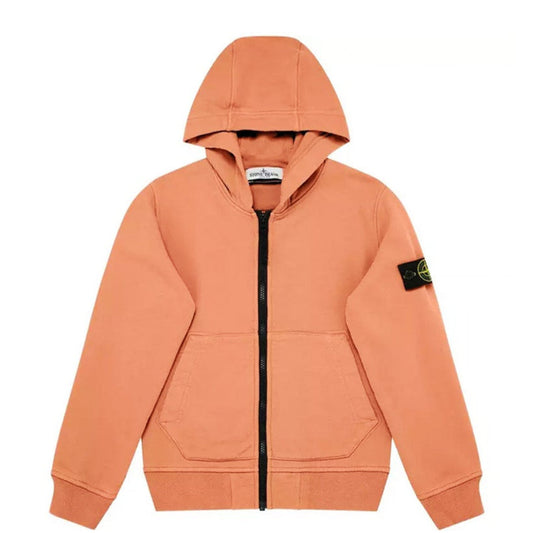 Stone Island Junior Zipped Hoodie