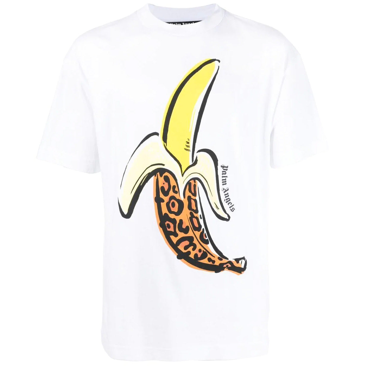 Palm Angels White Banana T-Shirt