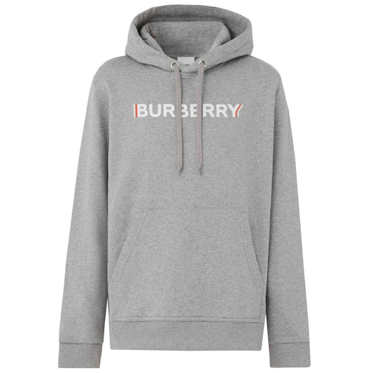 Burberry Grey Logo Hoodie