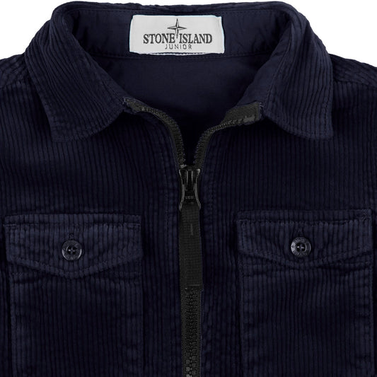 Stone Island Junior Corduroy Overshirt