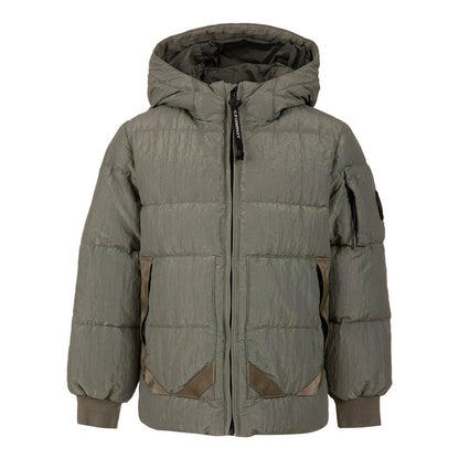 Kids CP Company Garment Dyed Lens Jacket