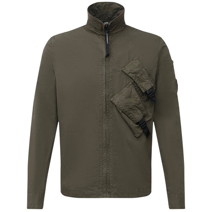 CP Company Khaki Buckle Overshirt