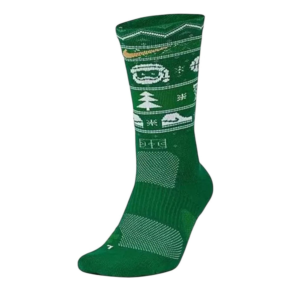 (PS) Nike Holiday Elite Crew Socks 'Green' BN1180-E0J
