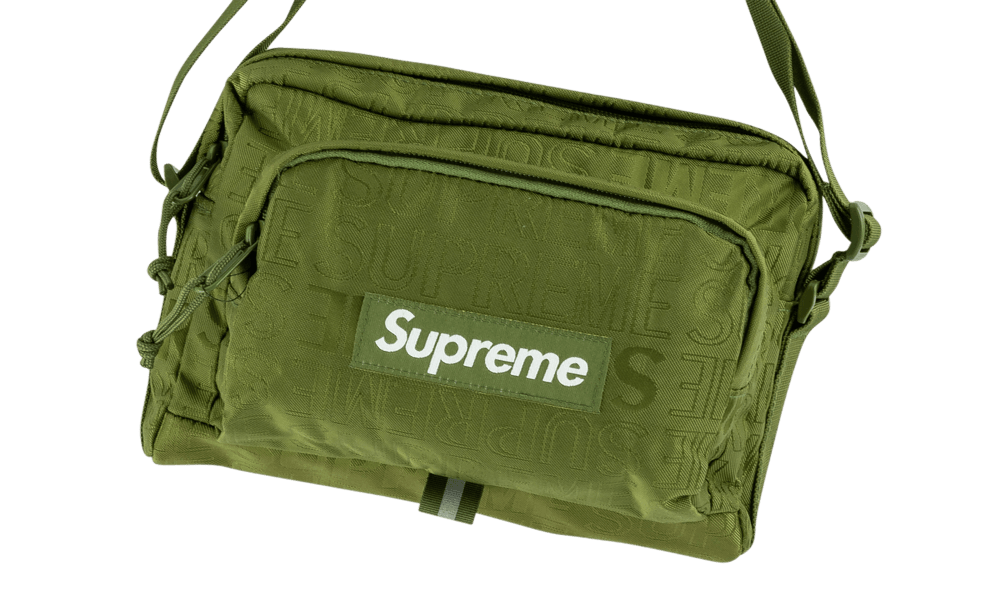 SUPREME SIDE BAG GREEN
