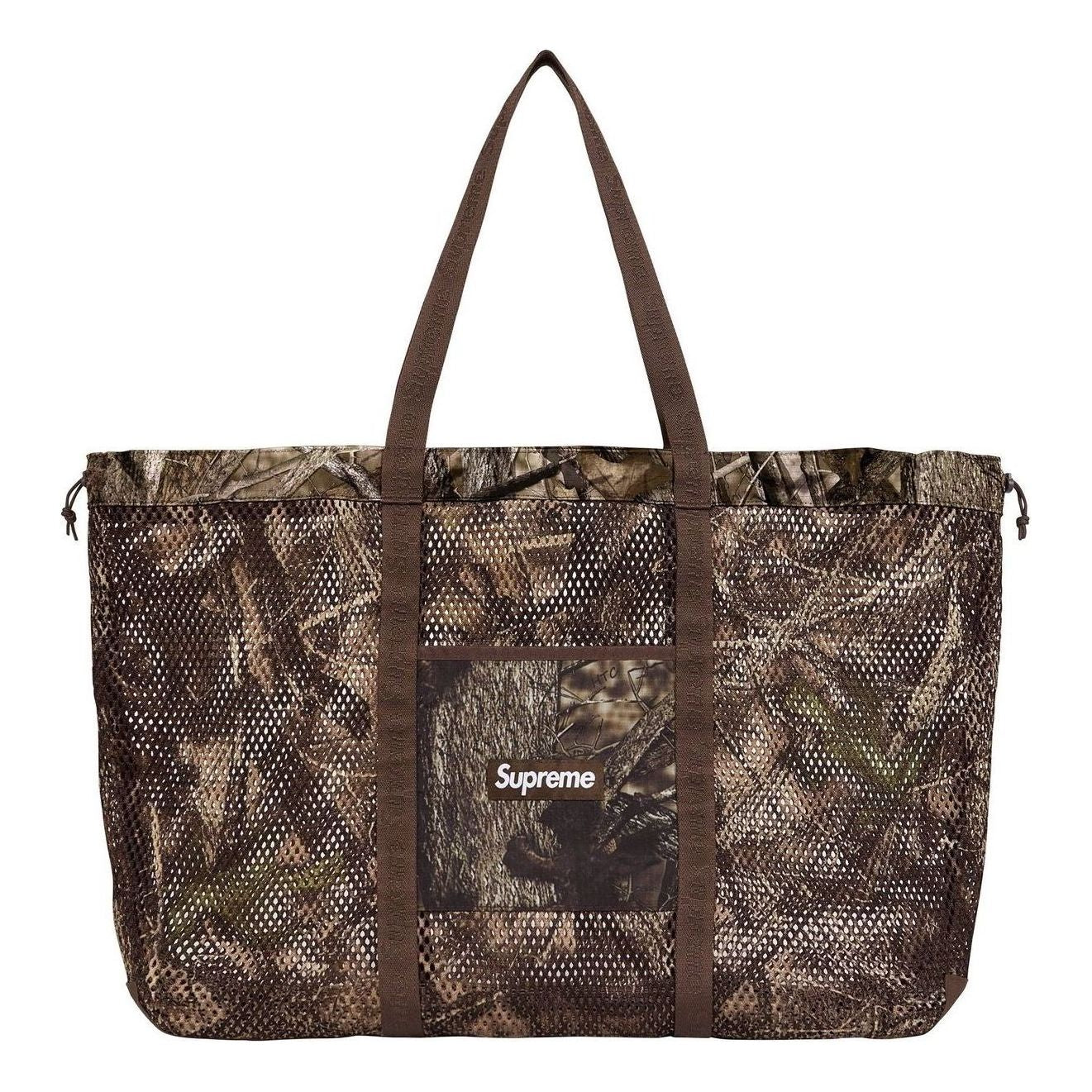 Supreme Mesh Tote Bag SS25 'TrueTimber Kanati Camo' SS25B29-TRUETIMBER-KANATI-CAMO