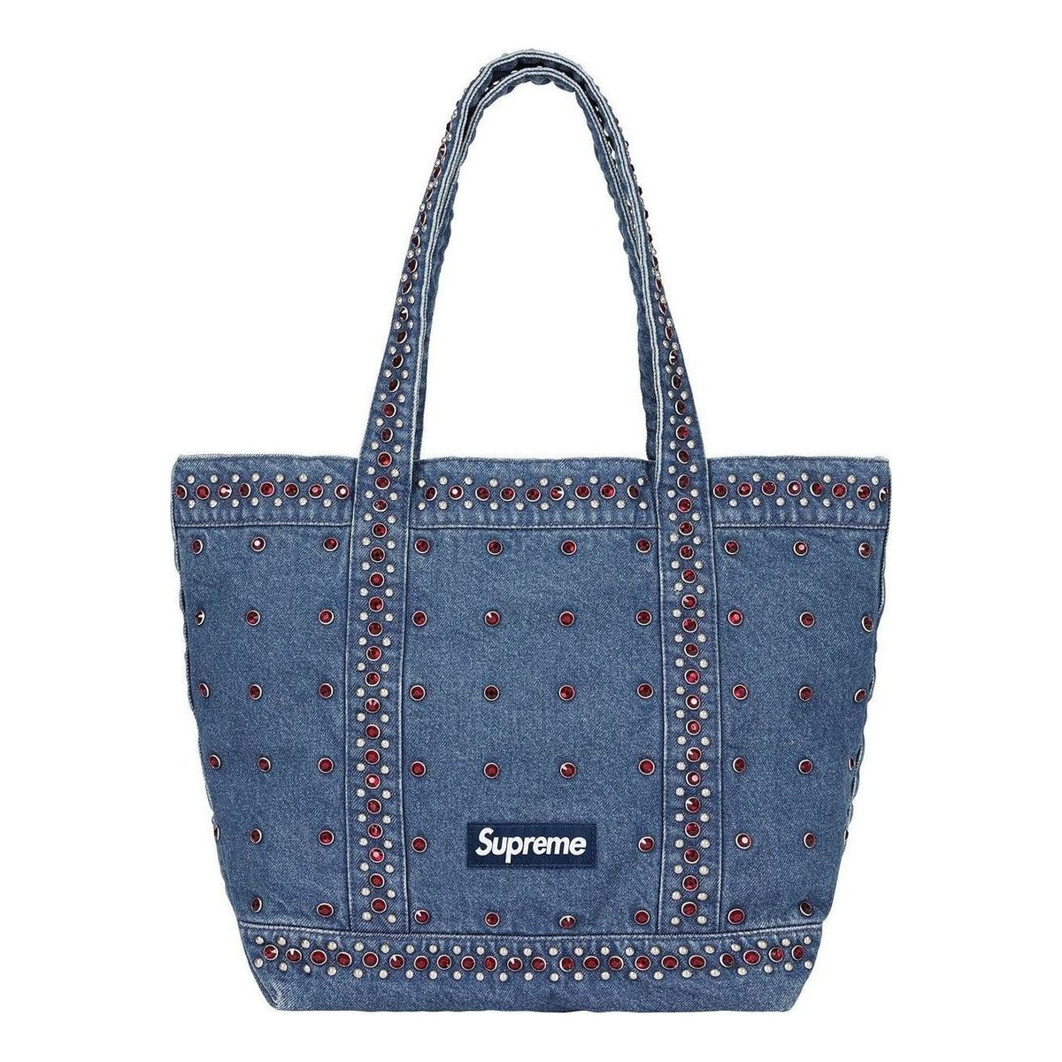 Supreme x B.B. Simon Denim Tote Bag SS25 'Washed Indigo' SS25B22-WASHED-INDIGO