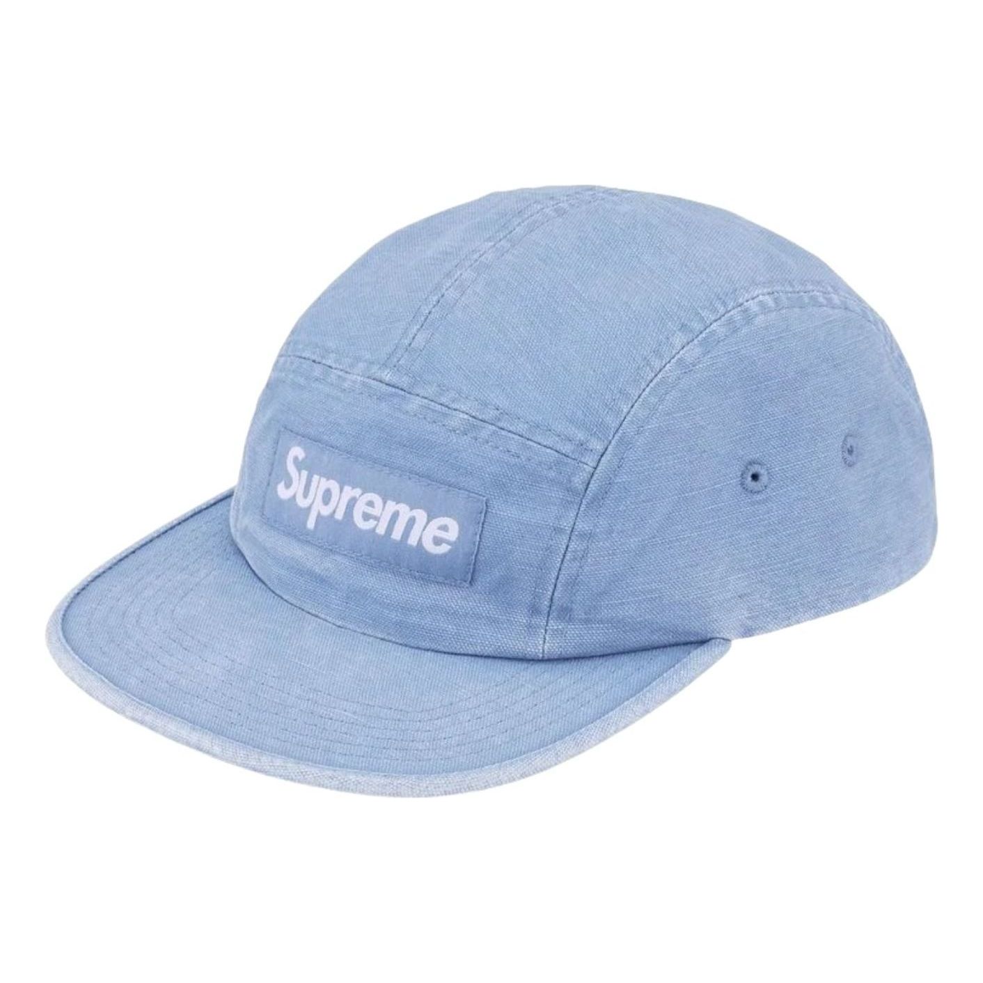 Supreme SS26 Canvas Camp Cap 'Blue' SUP-SS26-1037-BLU