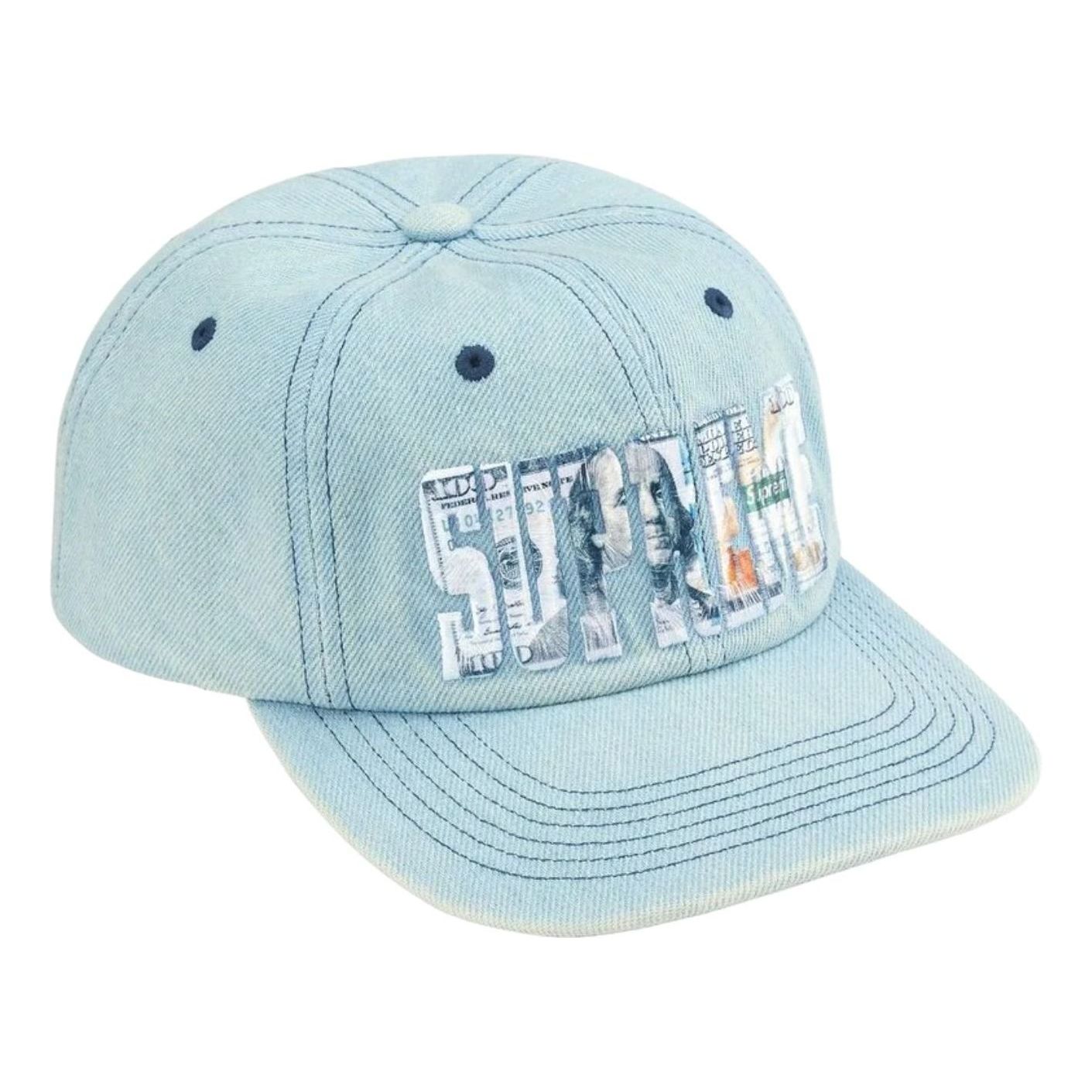 Supreme SS26 Embroidered Money Logo 6-Panel 'Denim' SUP-SS26-1003-DNM
