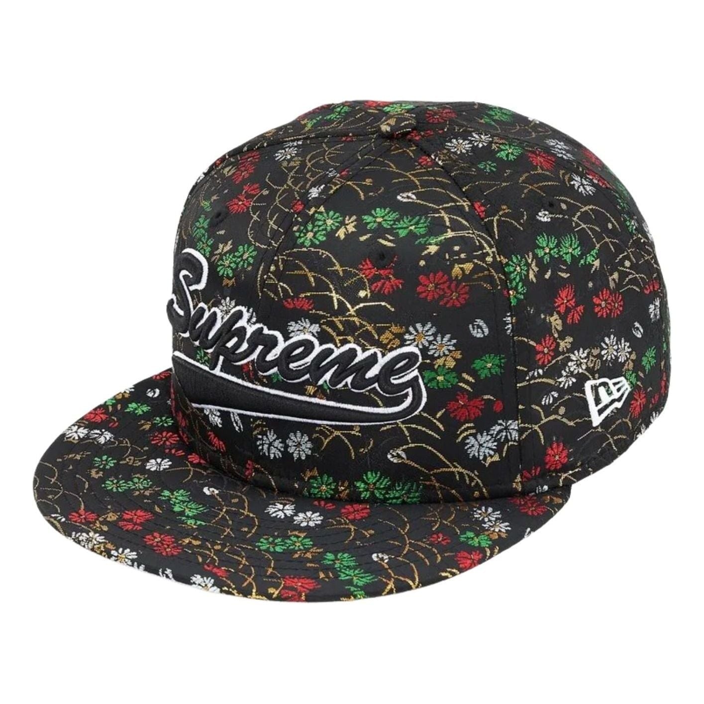 Supreme x New Era SS26 Floral Jacquard Cap 'Black' SUP-SS26-1056-BLK