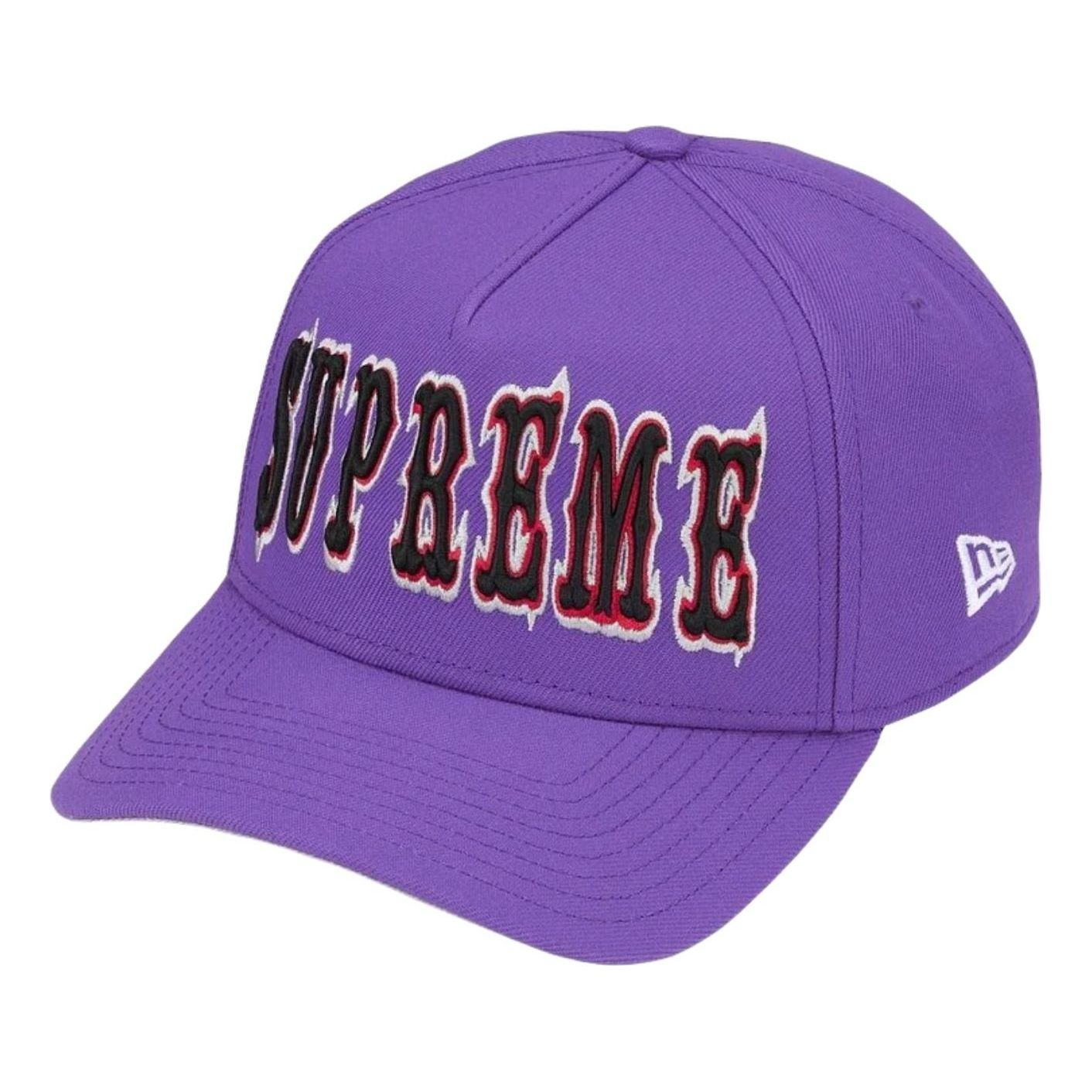 Supreme x New Era SS26 Gothic Outline Adjustable Cap 'Purple' SUP-SS26-1050-PUR