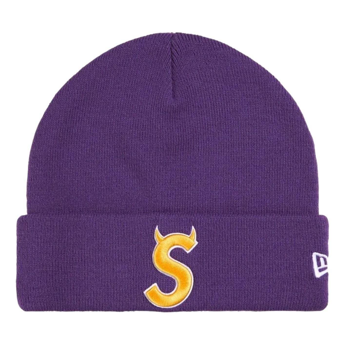Supreme x New Era SS26 Devil S Logo Beanie 'Purple' SUP-SS26-1018-PUR