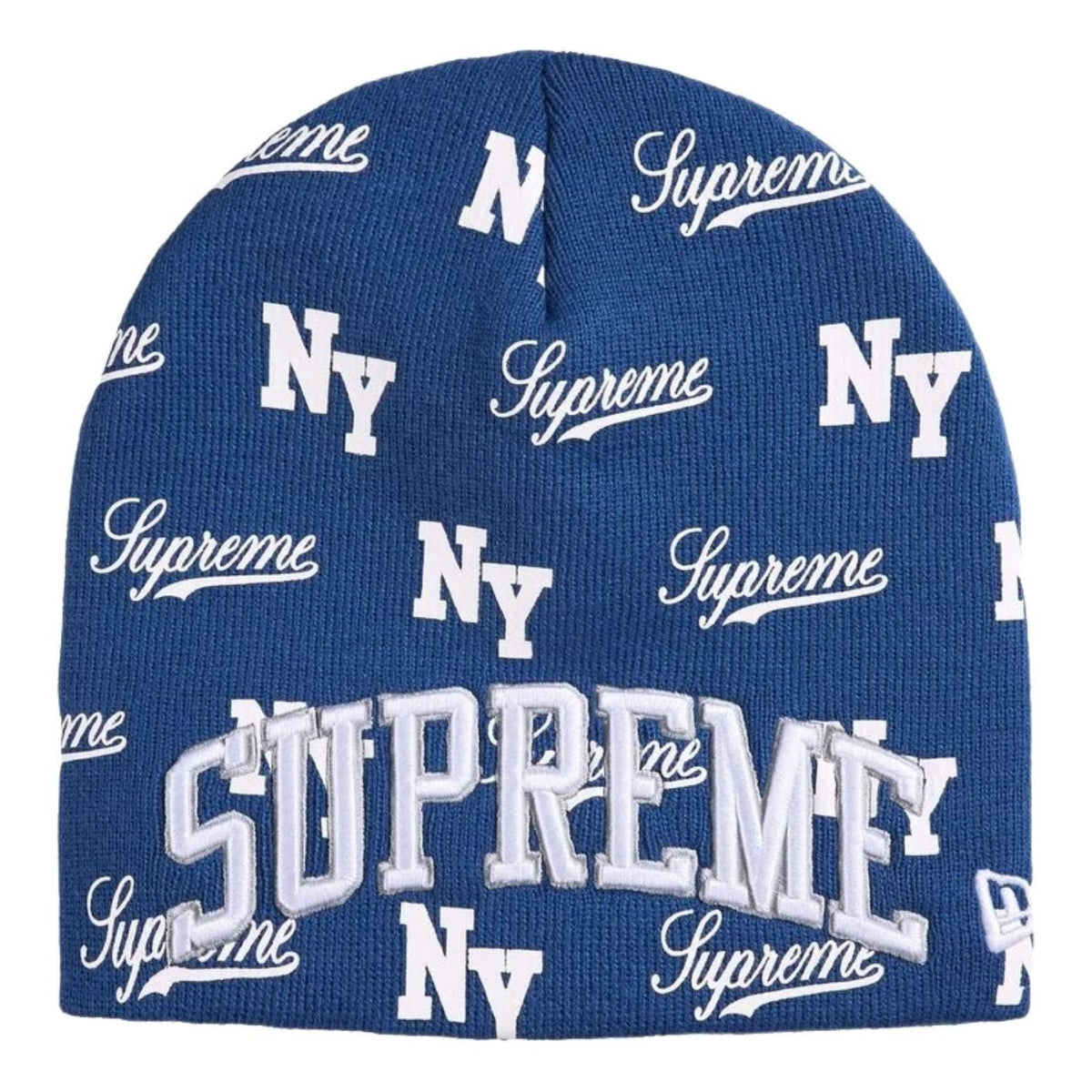 Supreme x New Era SS26 Monogram Beanie 'Royal' SUP-SS26-1038-RYL