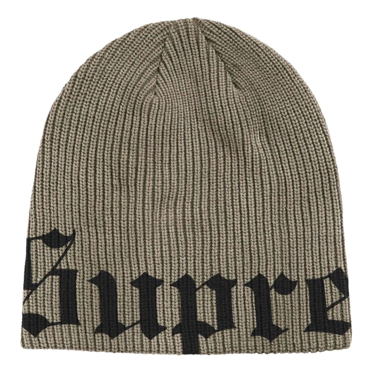 Supreme SS26 Old English Printed Beanie 'Olive' SUP-SS26-1007-OLIVE