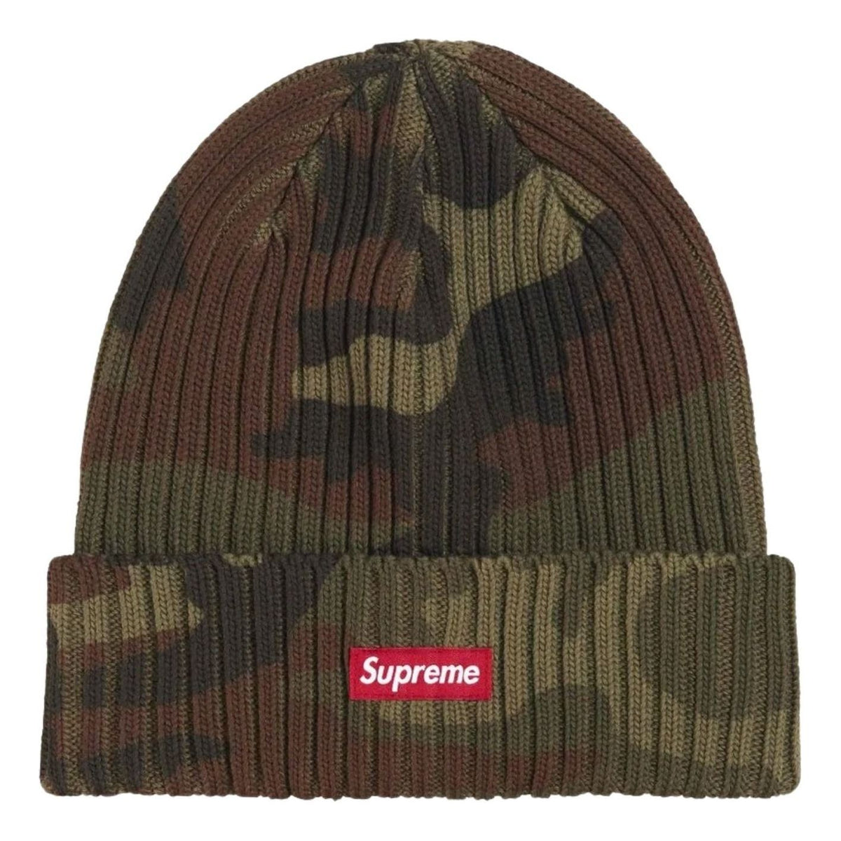 Supreme SS26 Overdyed Beanie 'Woodland Camo' SUP-SS26-1004-WODLNDCAMO