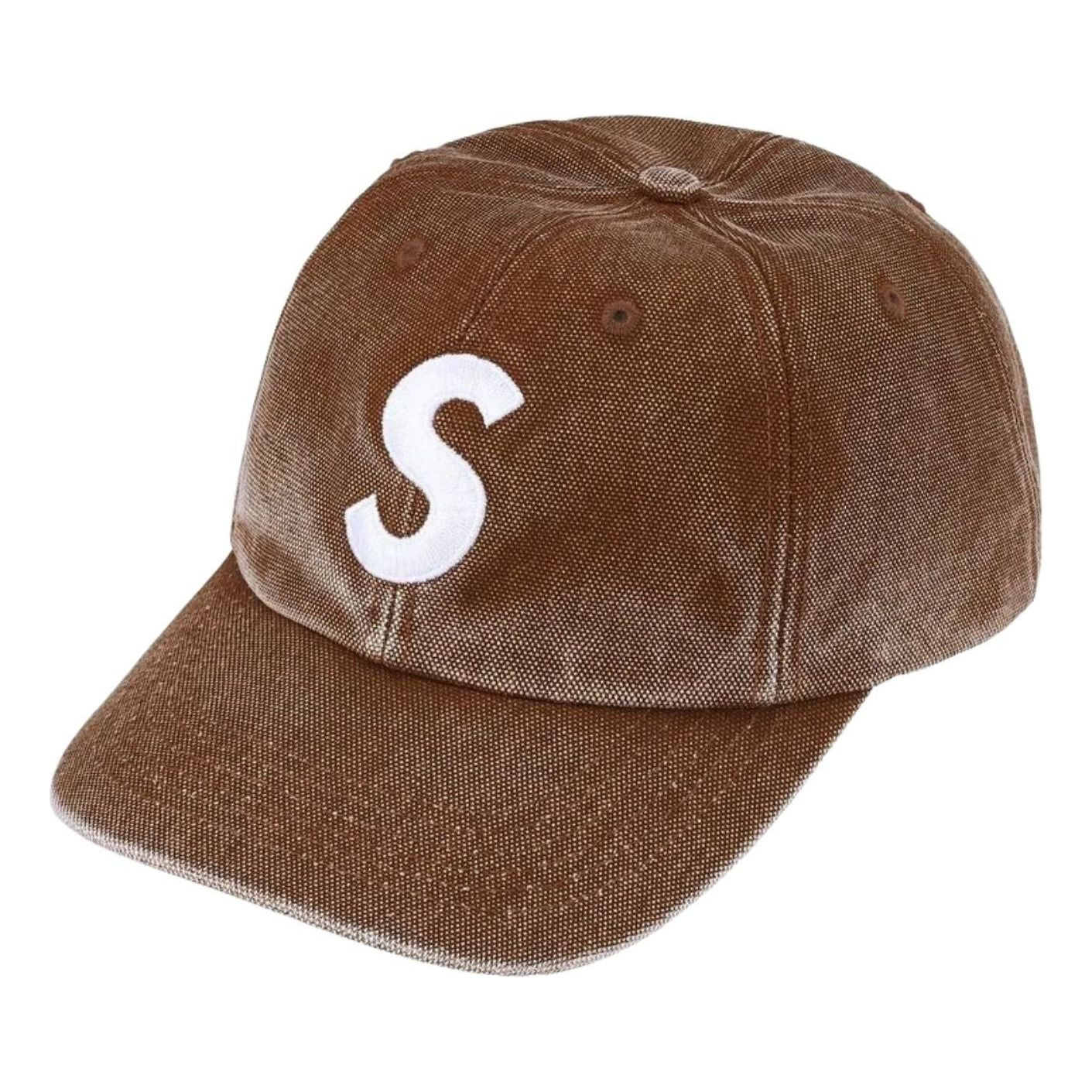 Supreme SS26 Pigment Coated S Logo 6-Panel 'Brown' SUP-SS26-1019-BRN