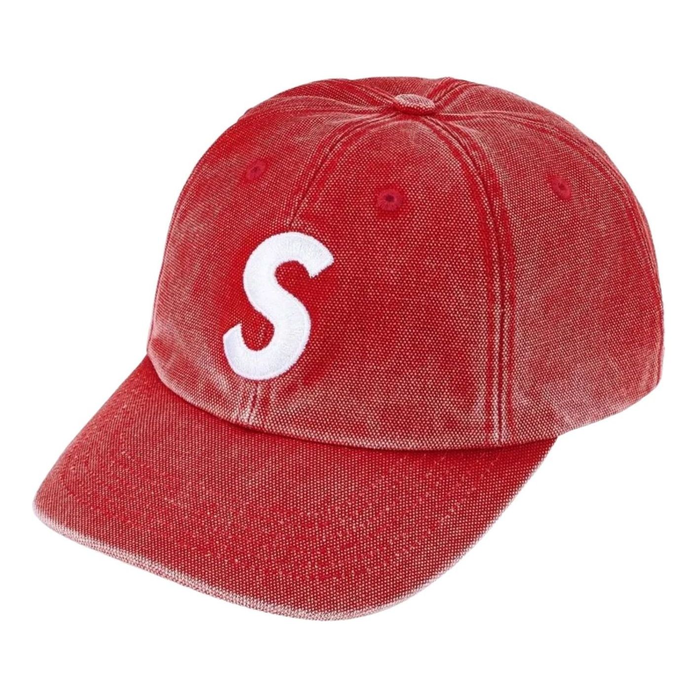 Supreme SS26 Pigment Coated S Logo 6-Panel 'Red' SUP-SS26-1019-RED