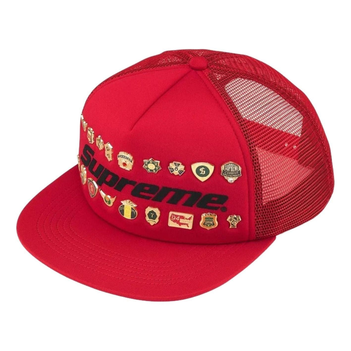 Supreme SS26 Pins Mesh Back 5-Panel 'Red' SUP-SS26-1017-RED