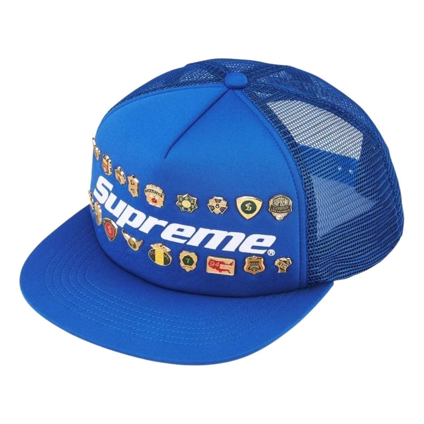 Supreme SS26 Pins Mesh Back 5-Panel 'Royal' SUP-SS26-1017-ROY