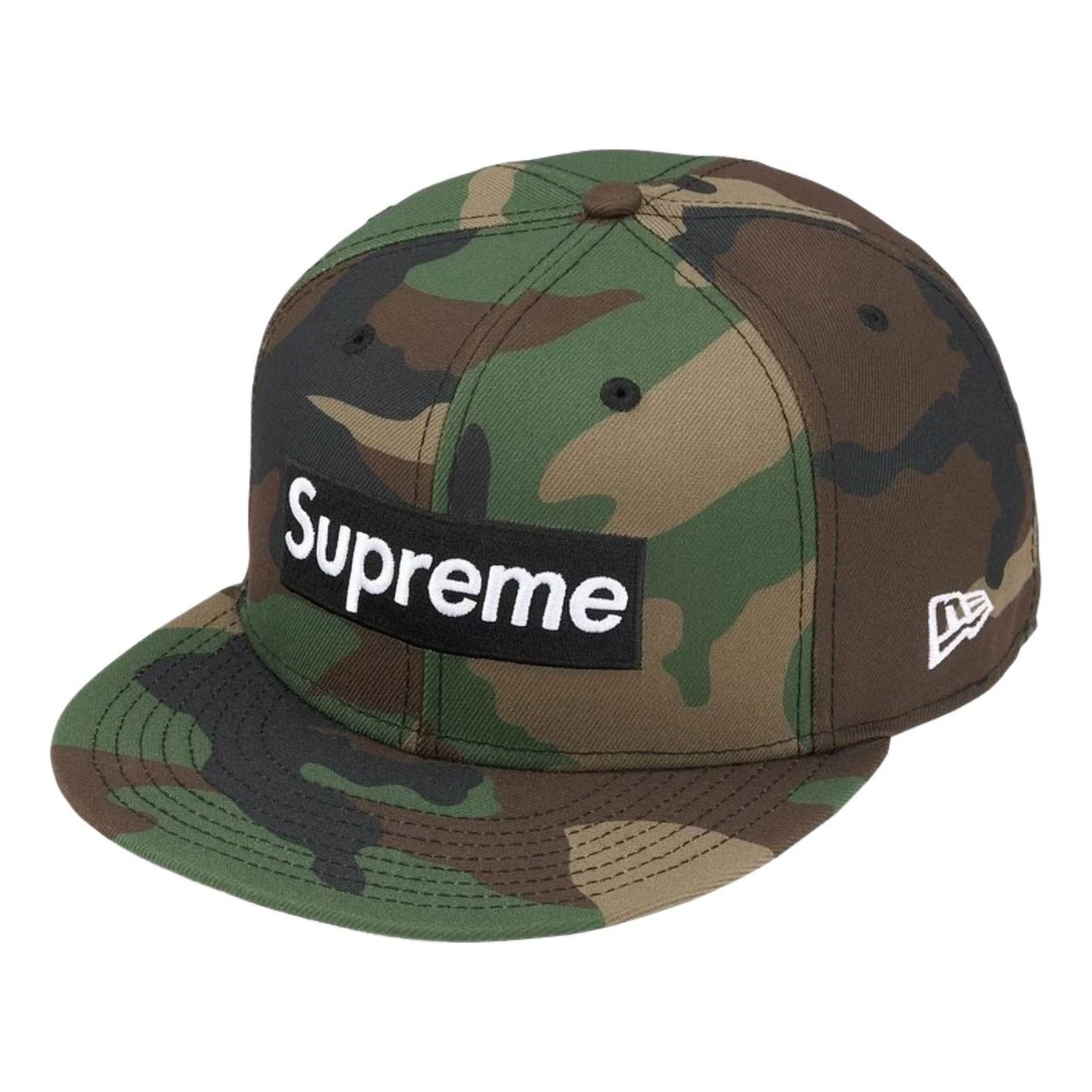 Supreme x New Era SS26 Rings Box Logo Cap 'Woodland Camo' SUP-SS26-1047-CMO