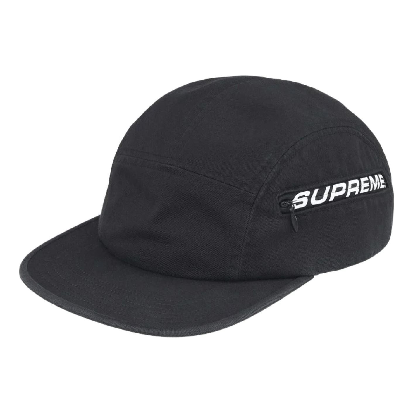Supreme SS26 Side Zip Camp Cap 'Black' SUP-SS26-1031-BLK