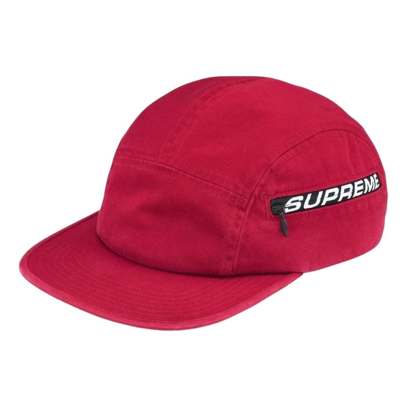Supreme SS26 Side Zip Camp Cap 'Red' SUP-SS26-1031-RED
