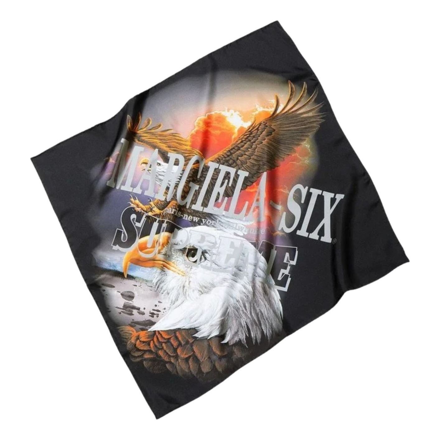 Supreme x MM6 Maison Margiela Eagle Silk Scarf 'Multicolor' SUP-SS26-2002-MUTI