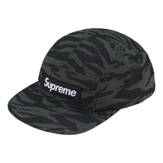 Supreme SS26 Tiger Camo Ripstop Camp Cap 'Black' SUP-SS26-1009-BLK