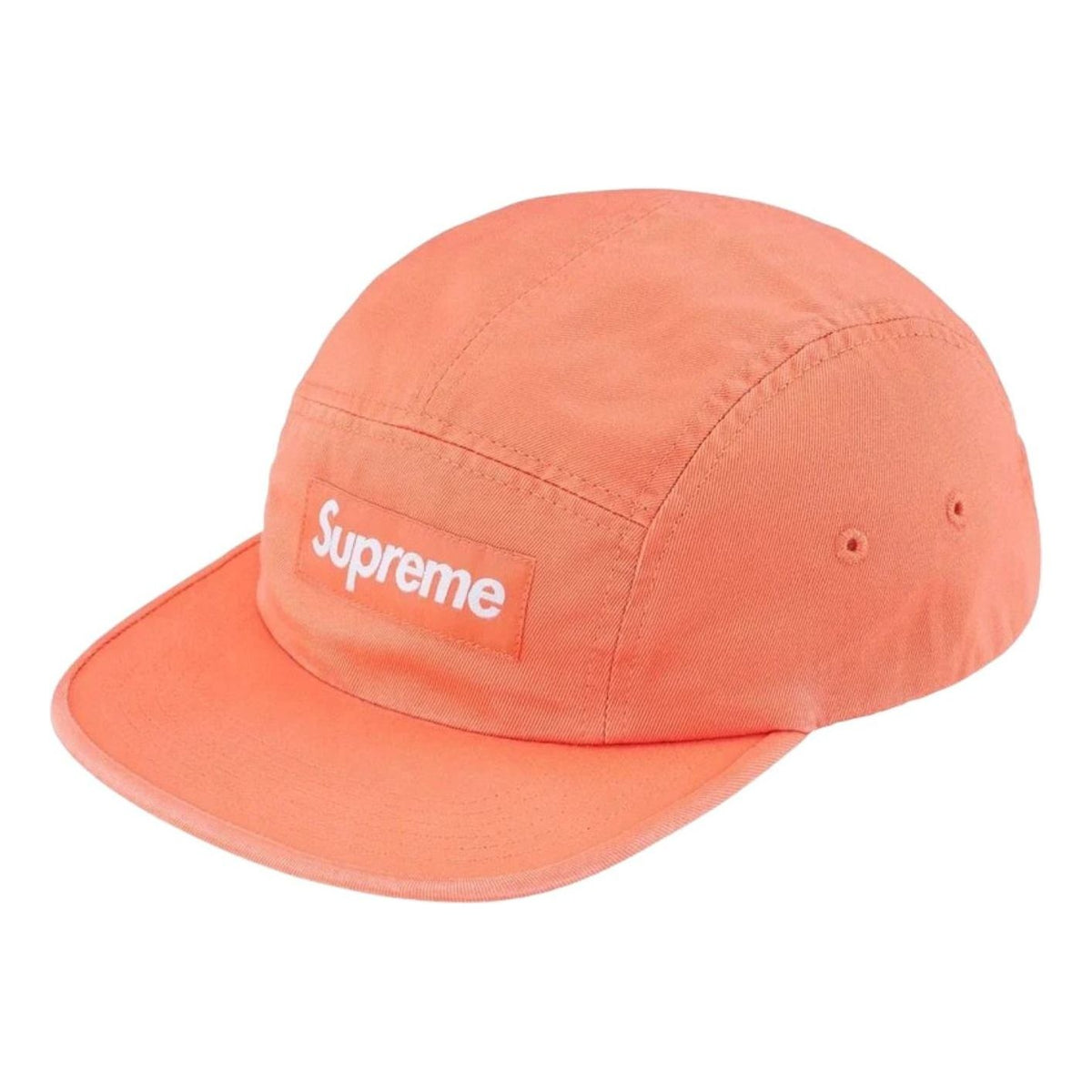 Supreme SS26 Washed Chino Twill Camp Cap 'Light Orange' SUP-SS26-1000-LHTORG