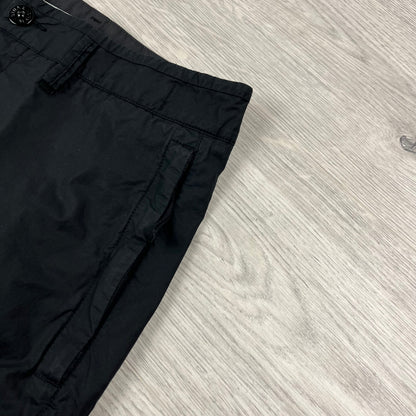 Stone Island Cargo Shorts - Black