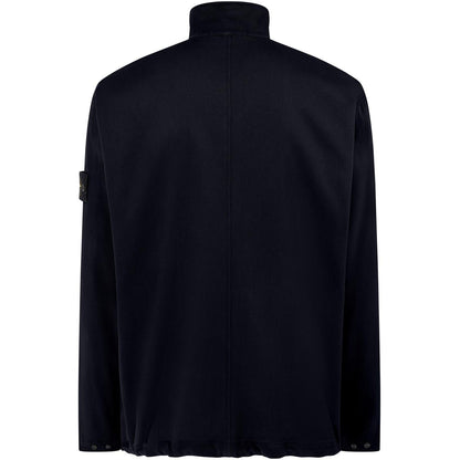 Stone Island Black Canvas Overshirt