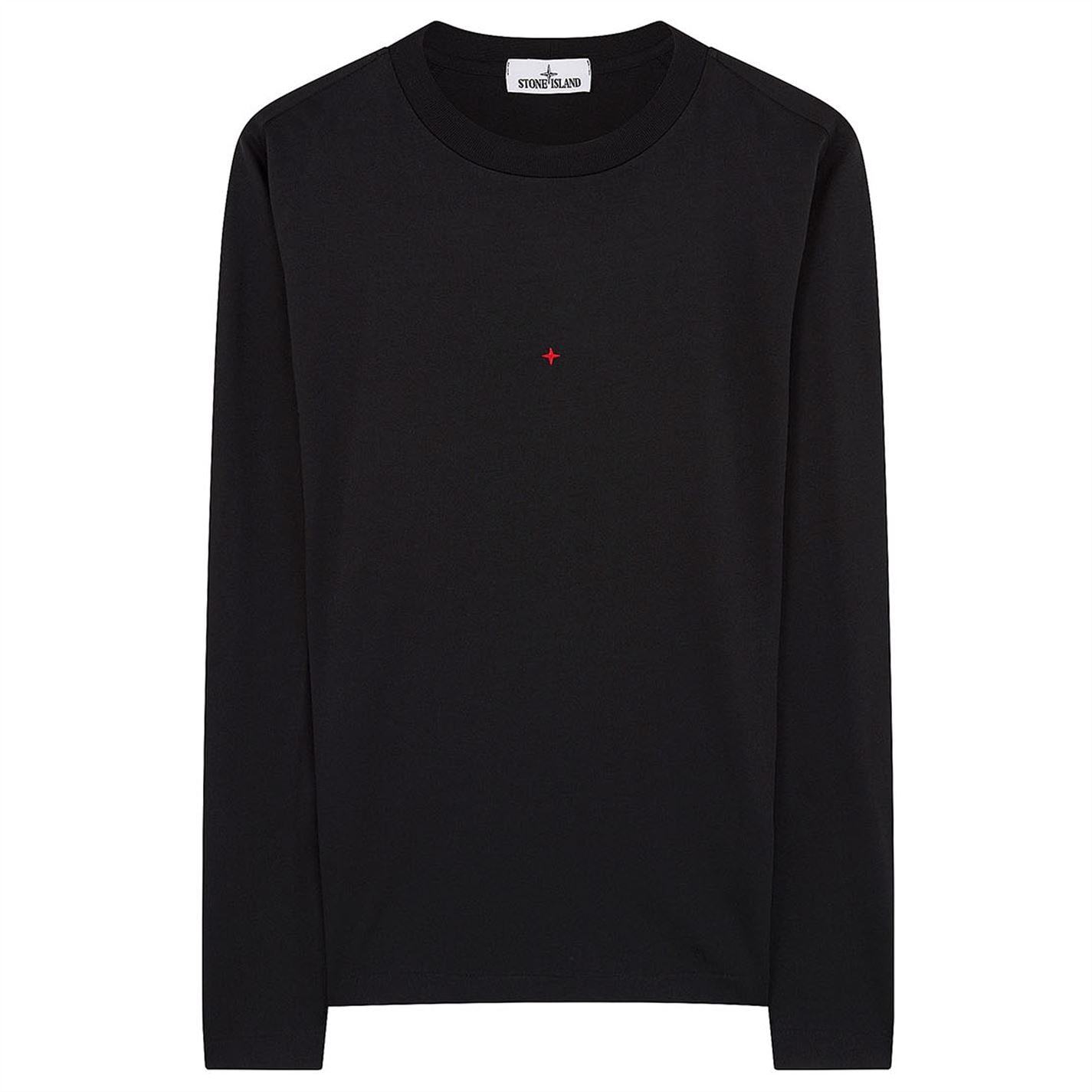 Stone Island Black Marina Long Sleeve T-Shirt