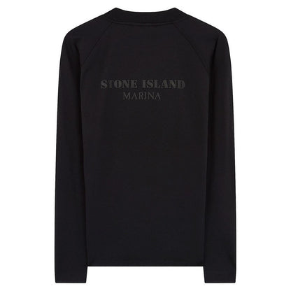 Stone Island Black Marina Long Sleeve T-Shirt