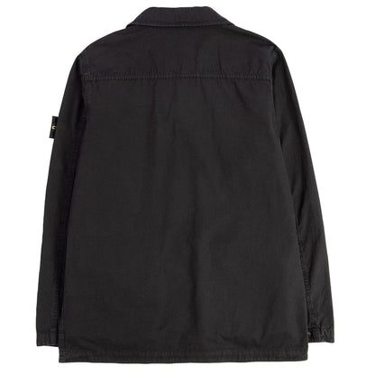 Stone Island Black Tela Cotton Jacket